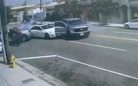 ICE Agents in Unmarked Trucks Ram Into Car With Children in the ...