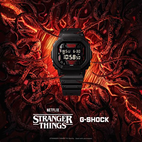 "Stranger Things“ Second collaboration model | CASIO