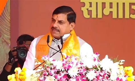 As BJP Govt In MP Completes 1 Year In Office, Chief Minister Mohan ...