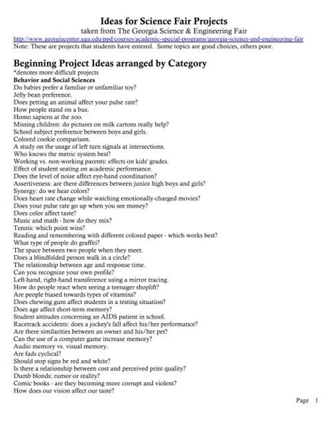 Science Fair Examples 的图像结果