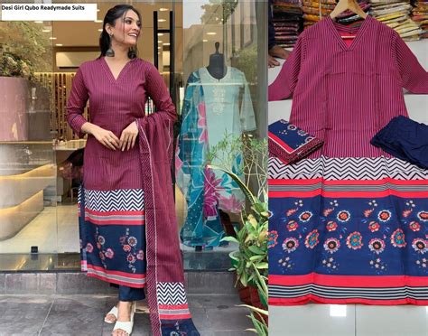 Desi Girl Qubo Readymade Suits – Heriska