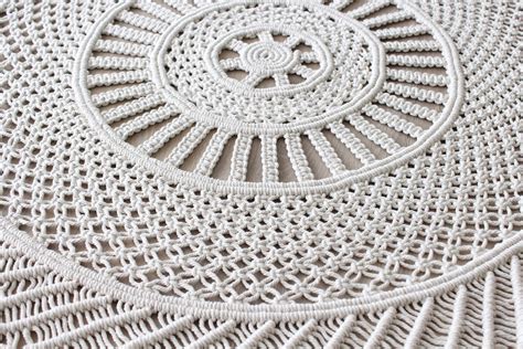 Macrame Round Rugs Patterns 的图像结果