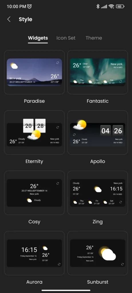 Free Weather Apps for Android 的图像结果