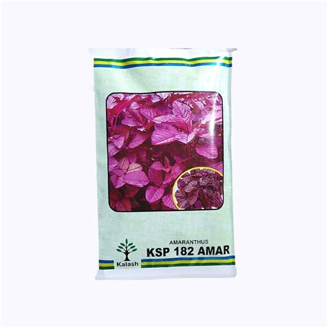 KSP-182 Amar Lal Saag Seeds - Kalash | F1 Hybrid | Buy Online at Best ...