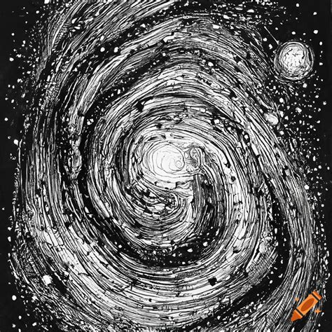 How To Draw Milky Way Galaxy With Pencil