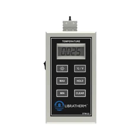 Portable Thermometer - Thermometer DTM-22 for K Type Thermocouple ...