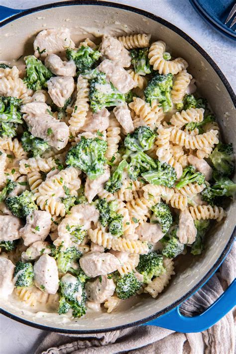 Broccoli Chicken Pasta Recipe Creamy Lemon Chicken Pasta Dishing Out