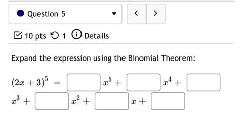 Image result for Expand Using Binomial Theorem Calculator