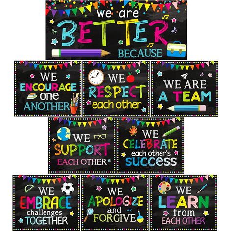 Buy Classroom Decorations Bulletin Board Banner Set Classroom Party ...