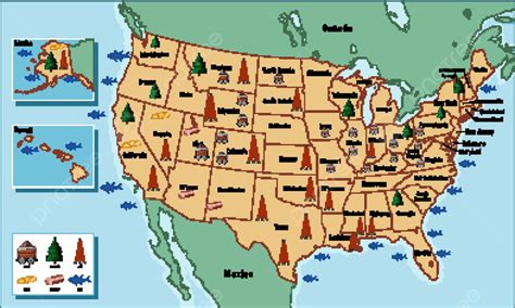 Us Map Labels 的图像结果