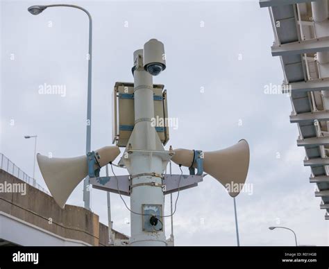 Civil defense alert siren hi-res stock photography and images - Alamy