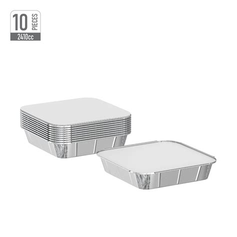 الميرا حاوية ألمنيوم بغطاء 1850 سي سي ALMEERA ALUMINIUM CONTAINER WITH LID 1850CC