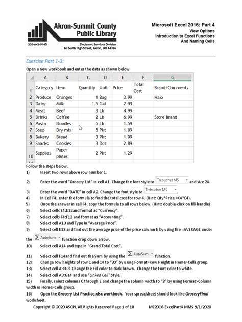 Image result for 2016 Excel Module 4