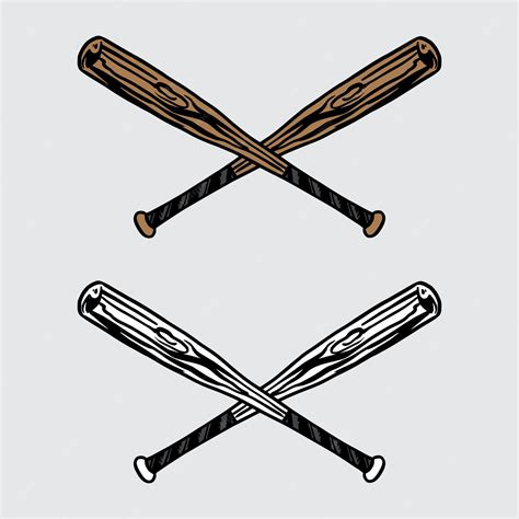 Baseball Bat Vector