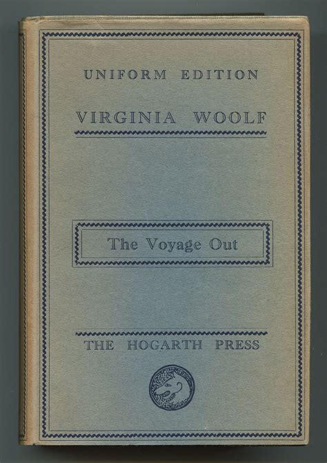 The Voyage Out by WOOLF, Virginia: Very Good Hardcover (1929) | Between ...
