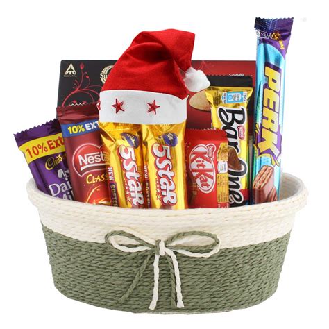 SFU E Com Chocolate Gift Hamper With Beautiful Basket|Gift For ...