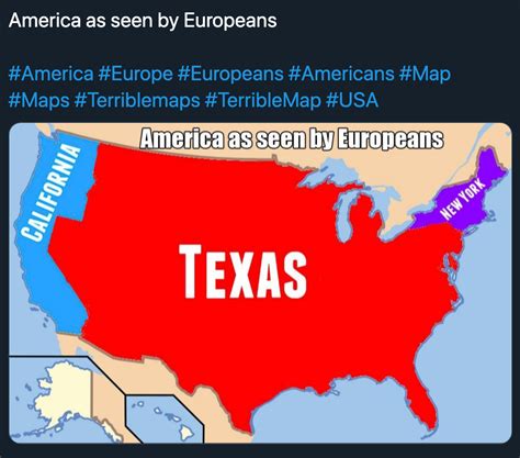 Map Of America Joke