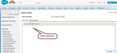 Image result for Create Apex Class in Visual Studio Code