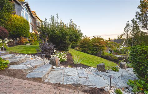 Landscape Sloping Yard Design Ideas Hillside Landscaping: How To