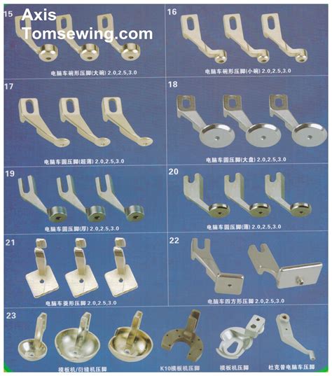 Sewing machine spare parts suppliers manufacturers in China Tomsewing