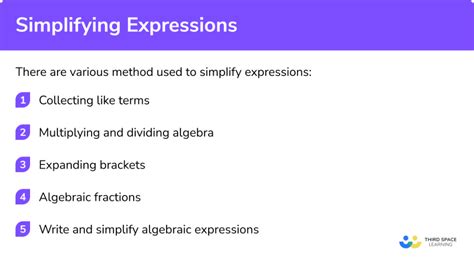 Image result for Simplifying Expression Definition