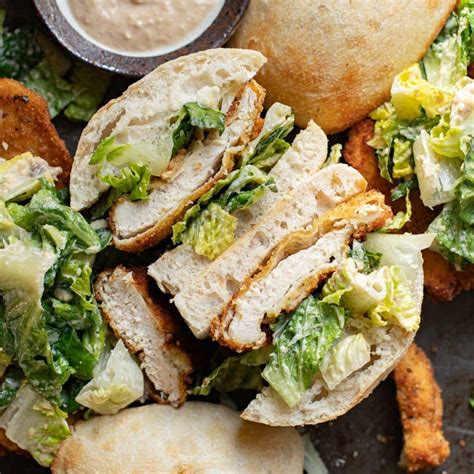 Chicken Caesar Sandwich Recipe (Crispy and Delicious)