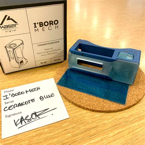【Kaser Mods Original】 ️I'Boro Mech - Cerakote Edition - Blue Splatter ...