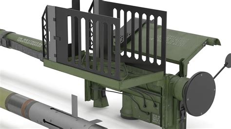 3D Model FIM 92 Stinger Missile With Launcher - TurboSquid 1984656