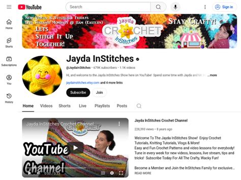 Jayda Crochet Tutorials 的图像结果