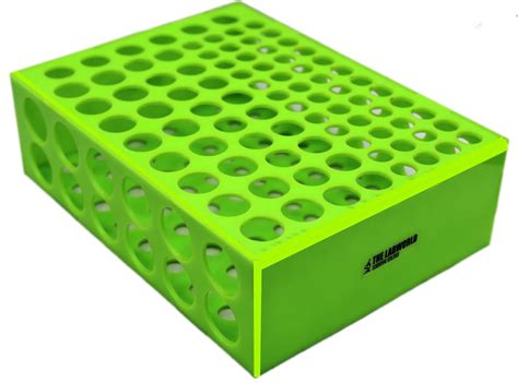Labworld Test Tube Stand Holder 96 holes Multipurpose for 12x125mm ...