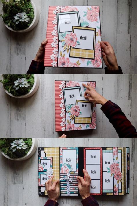 Handmade Scrapbook Album Tutorial 的图像结果