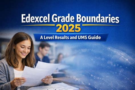 Edexcel Grade Boundaries 2025 – A Level Results Guide | Exam Centre London