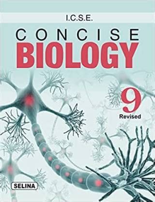 Selina ICSE Concise Biology For Class 9 (Examination 2022-2023): Buy ...