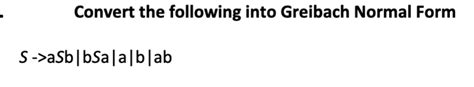 Image result for Greibach Normal Form Tutorial