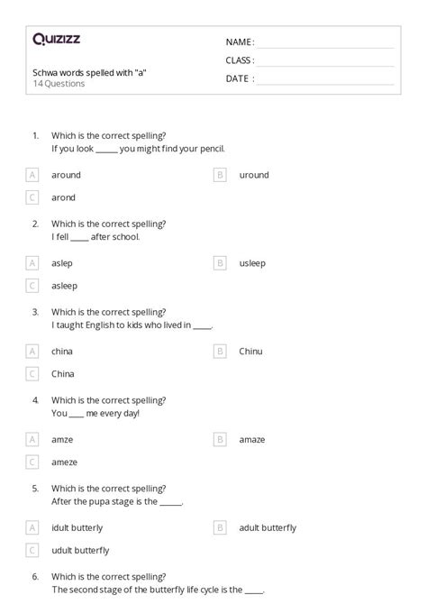 50+ Irregularly Spelled Words worksheets for 2nd Class on Quizizz ...