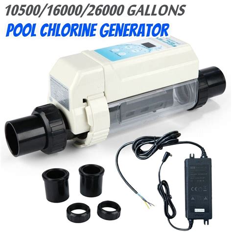 Salt Water Chlorinator for 5-26k Gallon Swimming | Ubuy India