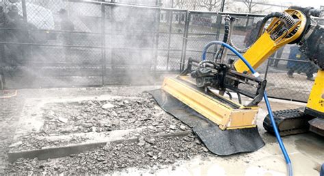 Concrete Hydrodemolition | Robotic Hydrodemolition Solutions