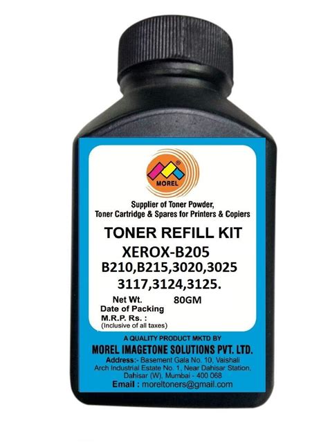 morel B205 Toner Powder REFILLING Compatible for USE in XEROX Phaser ...