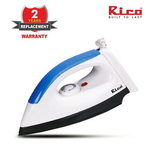 Rico AI04 750W Dry Iron (White)– Rico India