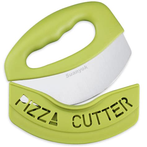 Amazon.com: Suanyok Premium Pizza Cutter Food Chopper-Super Sharp ...