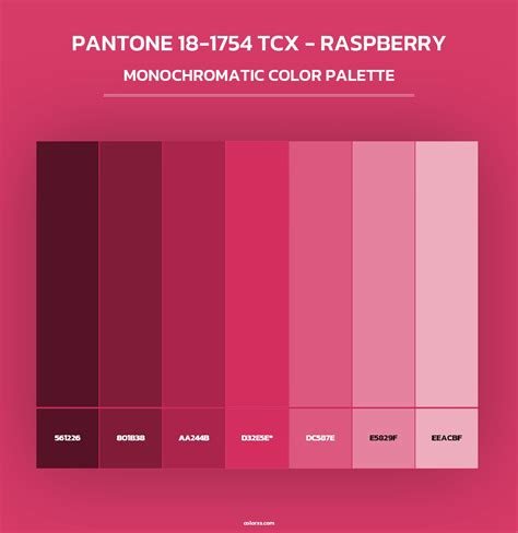 Raspberry Color Palette Color Inspiration: Summer Berry Picking