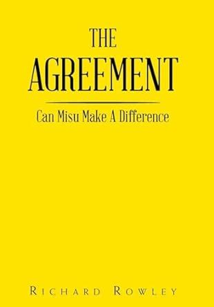 Buy The Agreement: Can Misu Make A Difference Book Online at Low Prices ...