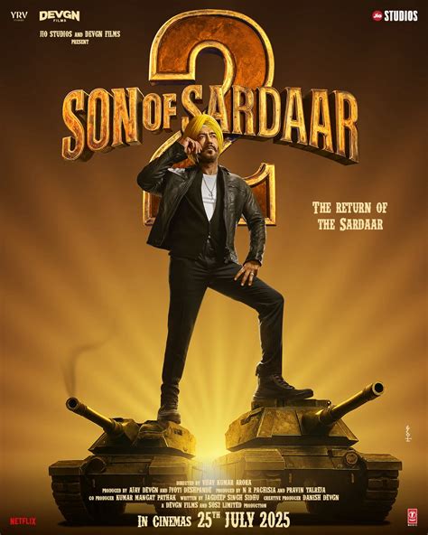 Meet The Full Cast Of Son Of Sardaar 2: Ajay Devgn, Mrunal Thakur, Ravi ...