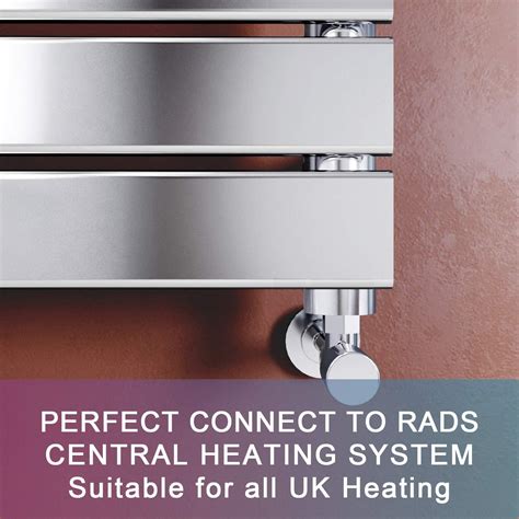 Buy ELEGANT Heated Towel Rail Chrome Bathroom Ladder Radiator Rad ...