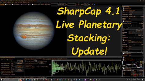 Image result for Live Video Example of SharpCap Stacking