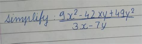 simplify the followiing - Brainly.in