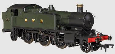 4S-041-012S Dapol OO Gauge Large Prairie 5144 GWR Green British ...