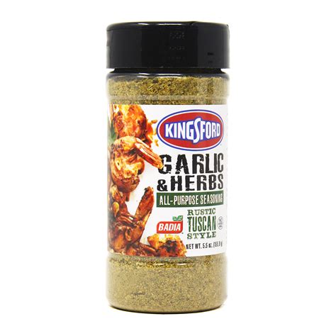 Kingsford Garlic & Herbs All-Purpose Seasoning - 5.5 oz - Badia Spices