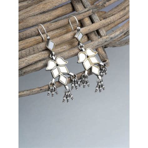 Buy Neeta Boochra This Ghungroo Earring Are Crafted In Silver With ...