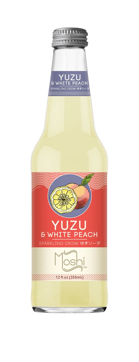 Moshi Yuzu Sparkling Drink - White Peach | Good Cakes and Bakes ...